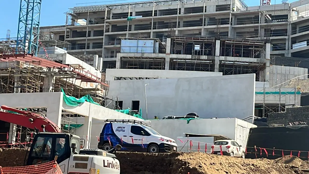 Obra hotelera en Guanacaste